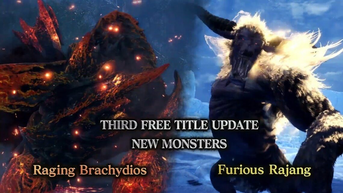 Furious Rajang y Raging Brachydios llegarán a «Monster Hunter World: Iceborne» en su tercera actualización gratuita