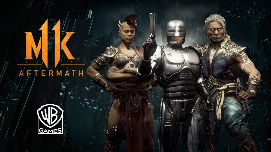 imagen de Mortal Kombat 11 Aftermath Sheeva, Fujin y RoboCop