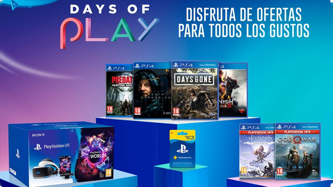 Ya están aquí los Days of Play 2020, descuentos en formato físico y digital para PlayStation 4