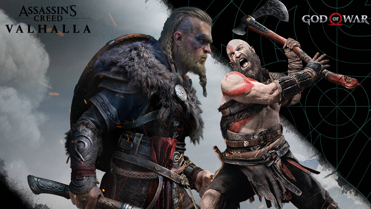 Imagen de Assassin's Creed Valhalla y God of War
